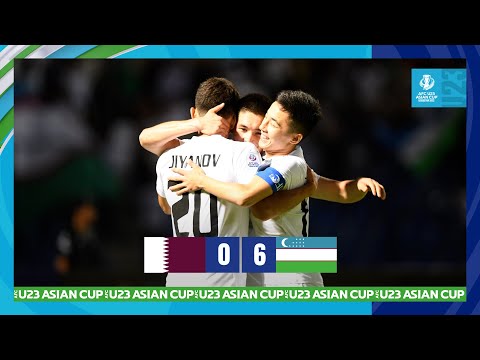 #AFCU23 - Group A | Qatar 0 -  6 Uzbekistan