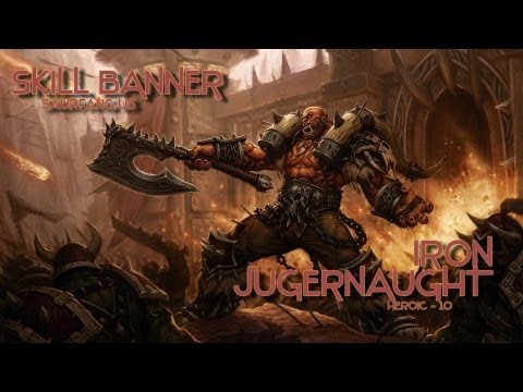 Skill Banner vs Heroic Iron Juggernaught 10 Man - Warlock PoV
