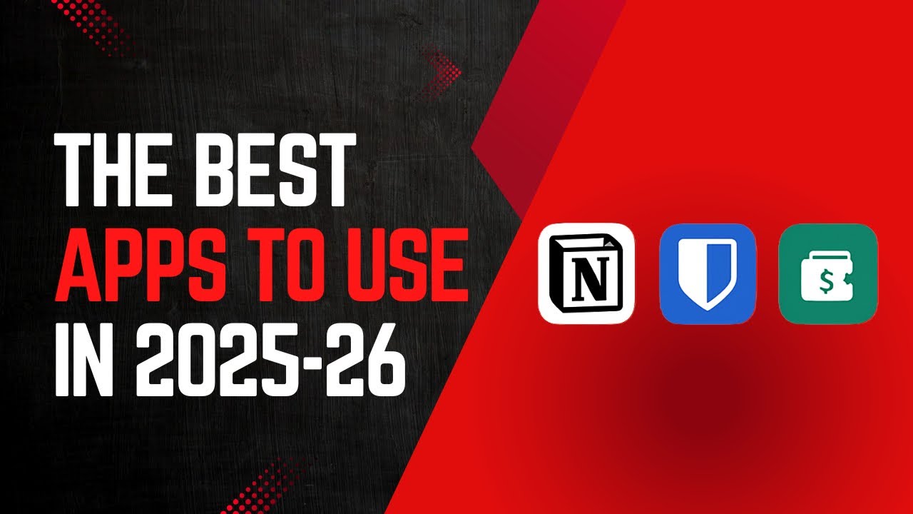 Top 6 productivity apps I use in 2025-26