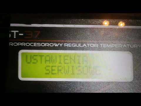 Ustawienia Serwisowe sterownika TECH ST37