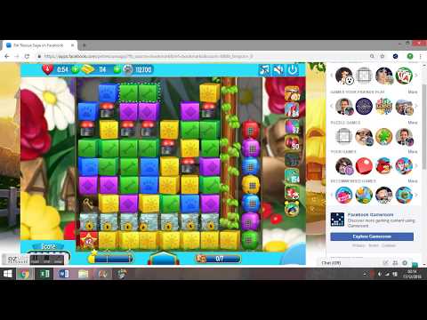 Let's Play Pet Rescue Saga On Facebook - Level 742