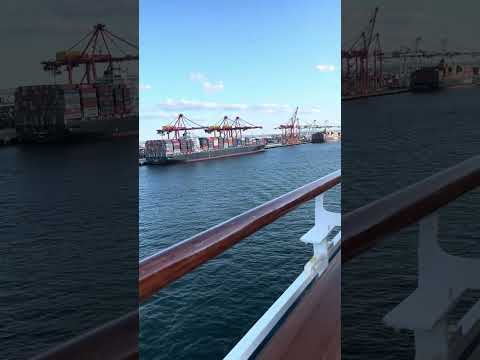 Thumbnail for Sail away Brisbane! #cruisevacation #P&O #cairns