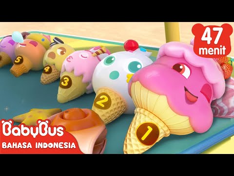 , title : 'Sepuluh Es Krim Di Pantai | Lagu Es Krim | Lagu Anak | Lagu Makanan Anak | BabyBus Bahasa Indonesia'