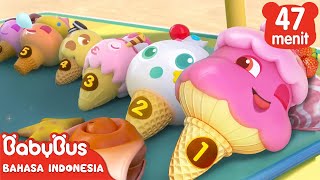 Download lagu Sepuluh Es Krim Di Pantai | Lagu Es Krim | Lagu Anak | Lagu Makanan Anak | BabyBus Bahasa Indonesia mp3