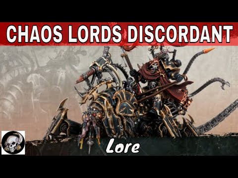 CHAOS LORDS DISCORDANT IN WARHAMMER 40000