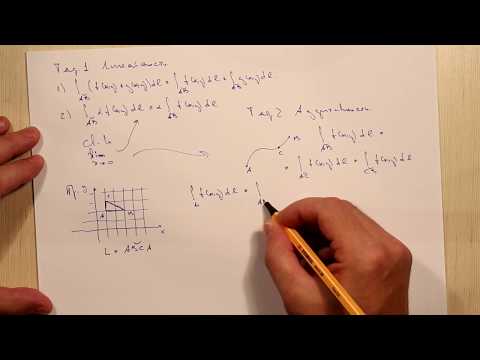 Линейность и аддитивность криволинейного интеграла первого рода. Тема