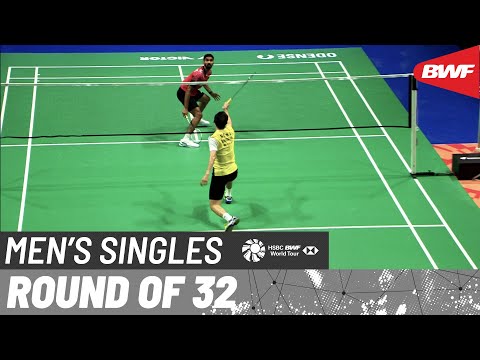 Denmark Open 2022 | Ng Ka Long Angus (HKG) vs. Kidambi Srikanth (IND) | R32