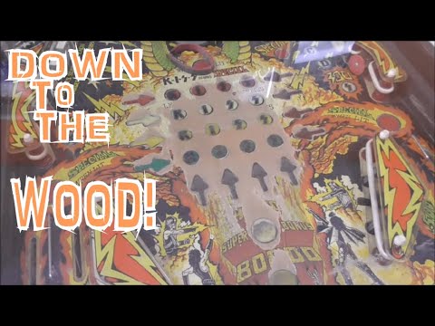 Fixing Up A Bally 1979 KISS Pinball Machine!  - See The Condition After All These Years! Repair #1