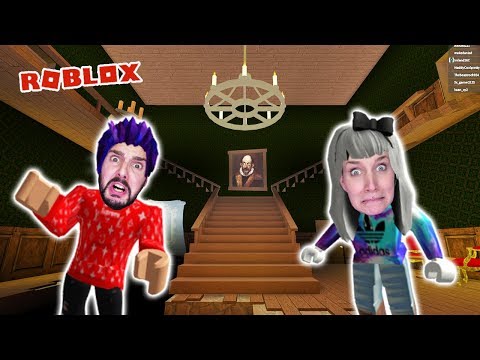 Roblox: AUS GRUSELVILLA ENTKOMMEN! KAAN + NINA IM HEFTIGEN GEISTERHAUS! The Mansion Obby Deutsch