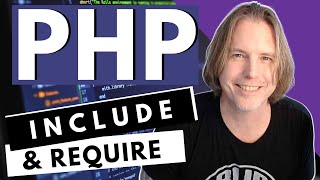 PHP Include and Require | Add a PHP Header and Footer