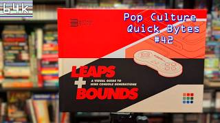 Pop Culture Quick Bytes (Episode #42 : Leaps + Bounds / @Bitmap Books )