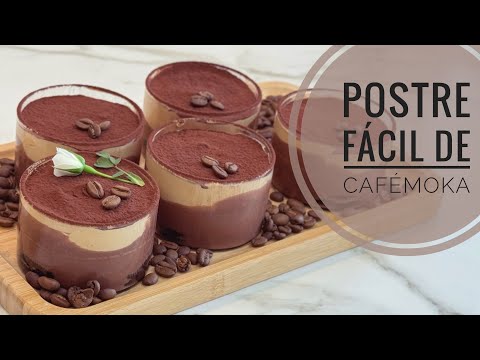 POSTRE FÁCIL DE CAFÉ MOKA