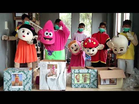 MY FRIEND WEARING & LET GO COSPLAY SQUID GAME BOBOIBOY PATRICK MASHA UPIN - Song Lily  Alan Walker Video