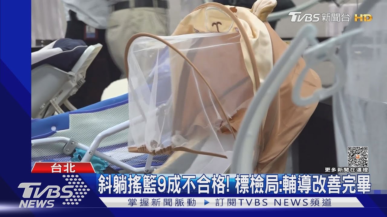 爸媽注意! 「斜躺搖籃」不合格易夾手不止滑