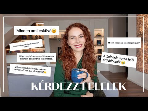 Kérdezz-felelek: Hogy állunk az esküvő szervezéssel | Viszkok Fruzsi