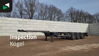العربات نصف المقطورة شاحنة نقل الحاويات K&ouml;gel S24-2 1 3 axles 20ft 30ft 40 ft | صورة 4 - Autoline