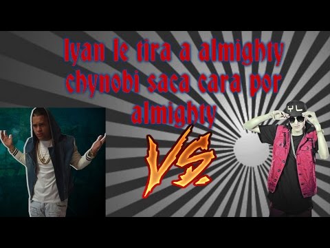 Lyan le tira a almighty/chynobi defiende a almighty