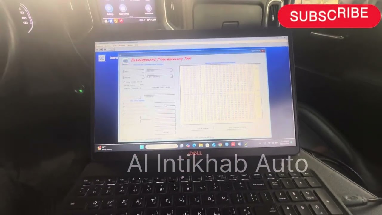 2019 GMC sierra ECM programmed and VIN changed using DPS software 