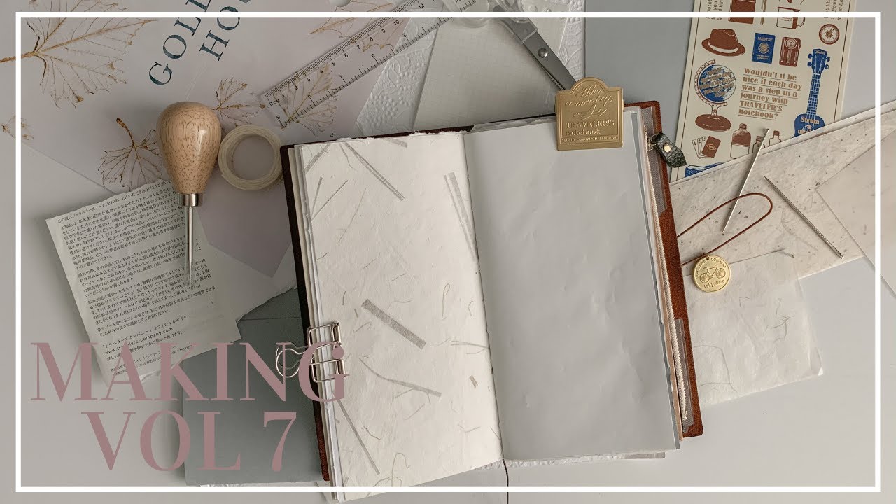Making Vol 7 | Midori Traveler's Notebook