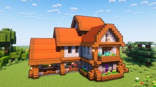 Minecraft: How To Build Survival House I Tutorial