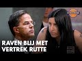 Raven blij met vertrek Mark Rutte: 'Ik denk niet dat hij heel veel goeds heeft gedaan'
