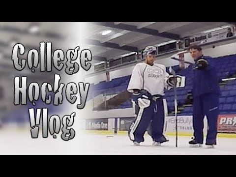College Hockey Vlog Mic'd Ep 6: "You Got a BIG 5 Hole" | GoPro Hockey