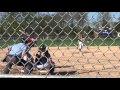 Prior Lake High School vs. St. Peter 4.22.16 (pitched complete game won 7-1, 6 strikeouts, first two innings in video)