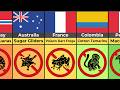 Illegal Exotic Pets By Country Part 2