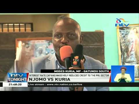 Jude Njomo opposes Moses Kuria's plan to amend interest cap law