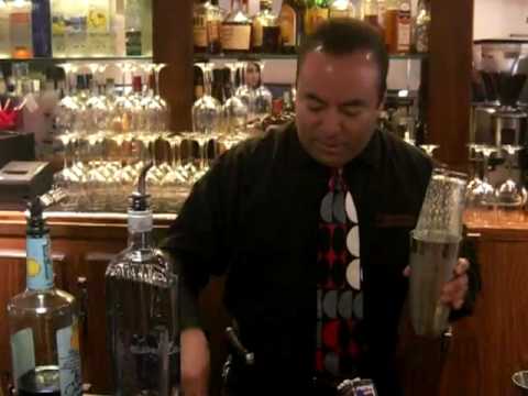How to make a Blue Ice Martini BY Faz Restaurant Pleasanton