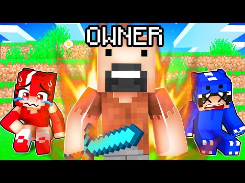 I Pretended To Be The Minecraft OWNER To Troll MY FRIENDS!