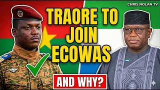Ibrahim Traore To Join ECOWAS/ECOWAS President Reveals Why This Must Happen