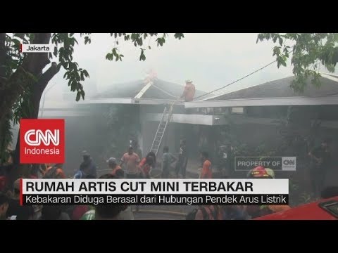 Rumah Cut Mini Theo di Kemang, Jakarta Selatan Ludes Terbakar