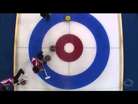 CURLING: WJCC 2013 M Draw 9 - CAN vs USA - HIGHLIGHTS
