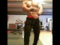 Bodybuilding posing