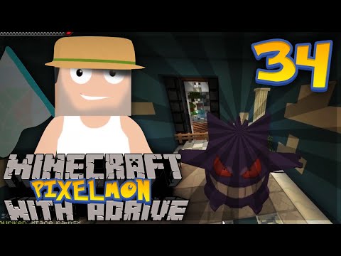 Minecraft PIXELMON with aDrive! Ep34 "GENGAR and THE HOUSE" - PocketPixels Red Let's Play!