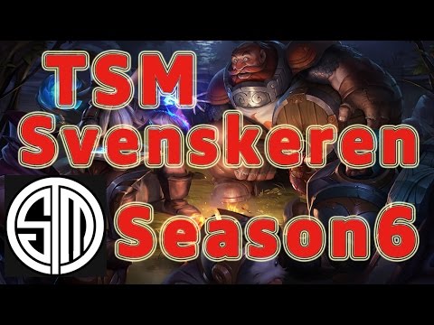 TSM Svenskeren Gragas Jungle vs Zac Patch 6.16