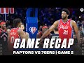 2022 NBA Playoffs: 76ers ROLL past Raptors, take 2-0 series lead | CBS Sports HQ