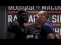 Bellator 206 Rampage Jackson Vs Wanderlei Silva Media Day Staredown MMA Fighting