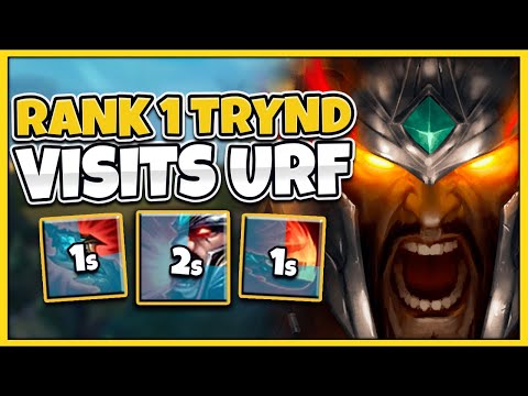 URF IS BACK! RANK 1 TRYND TEST NEW URF MODE! (INSANITY) - league of Legends