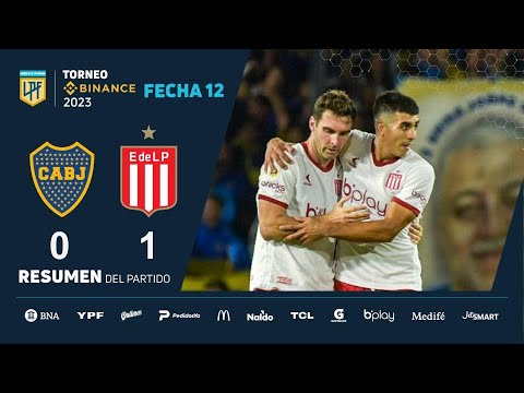#TorneoBinance 2023 | Fecha 12 | resumen de Boca - Estudiantes