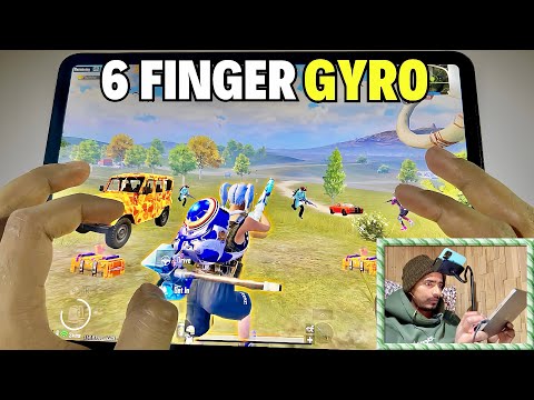 World’s Best 6 Finger Gyro Player? 🤯 iPad Pro Handcam BGMI Gameplay / PUBG Mobile/ BGMI 