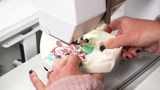 How To Sew On a Patch - Three Different Ways! Backpack, Jeans, and a Pouch