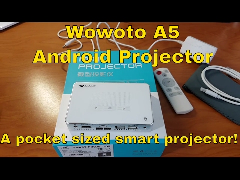 Wowoto A5 - A Pocket Sized Android (4.2) Projector