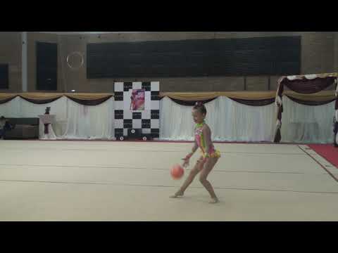 Sara Muradbegovic Ball KRSG Sloboda Tuzla Children Level A 2011 2010 Arad Trophy Rhythmic 20 October