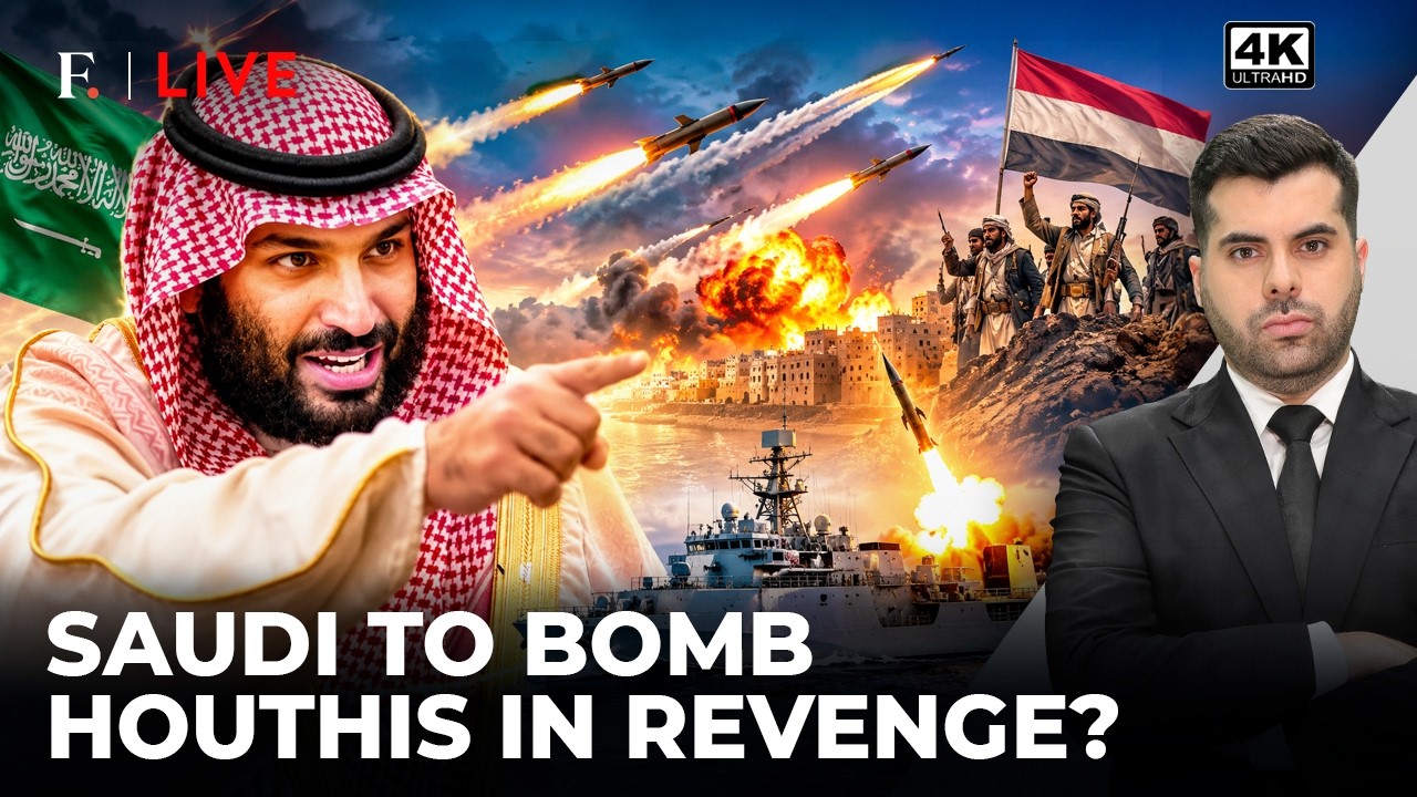 Saudi-Houthi War Fears Surge as Riyadh 'Eyes' Retaliation After Red Sea Attacks |Firstpost Live | 4K