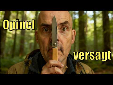 New Opinel fails in the woods - Outdoor knife test