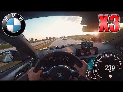 0-240 km/h | BMW X3 xDrive25d | TOP SPEED and Acceleration TEST ✔