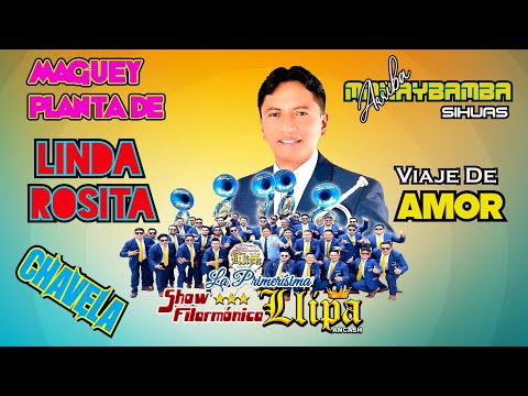 BANDA Show Filarmonica LLIPA / Planta De Maguey / Viaje De Amor  Chavela / Linda Rosita / MARAYBAMBA