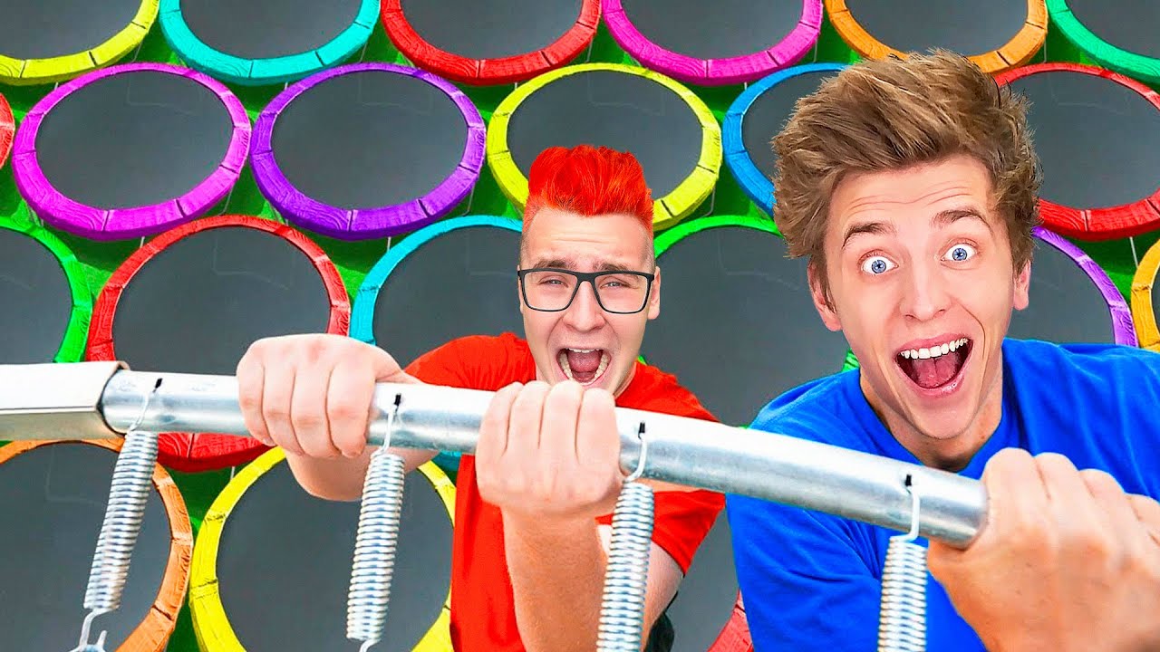 Кто Последний Перестанет ПРЫГАТЬ, Получит 10,000$ - Челлендж